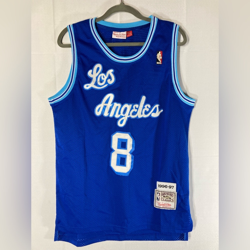 Kobe Bryant Los Angeles Lakers Blue Soul Swingman #8 Throwback Jersey, Small(36)